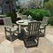 Highwood Usa Lehigh 5pc Round Counter Height Outdoor Patio Furniture Dining Set AD-CNL48-EUC - alternate 2